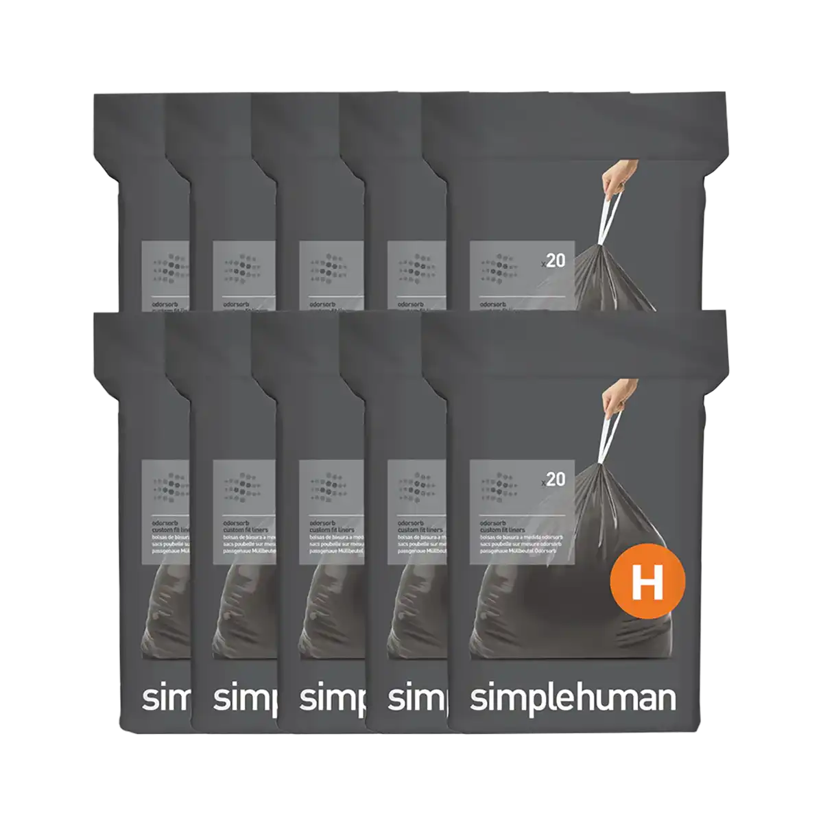 Code H Custom Fit Liners Odorsorb